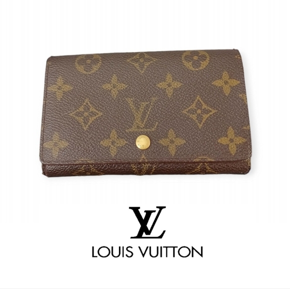 Louis Vuitton Handbags - 1996 Vintage Leather Monogram Card Holder Wallet